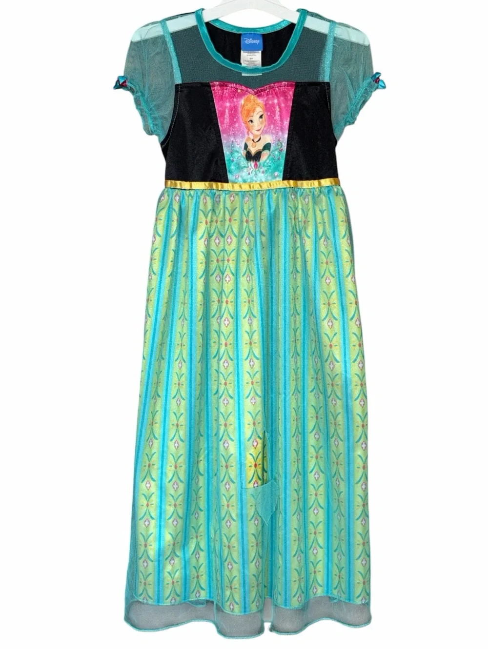 Disney Frozen Anna Girls Dress/Gown - Girl’s Size Small